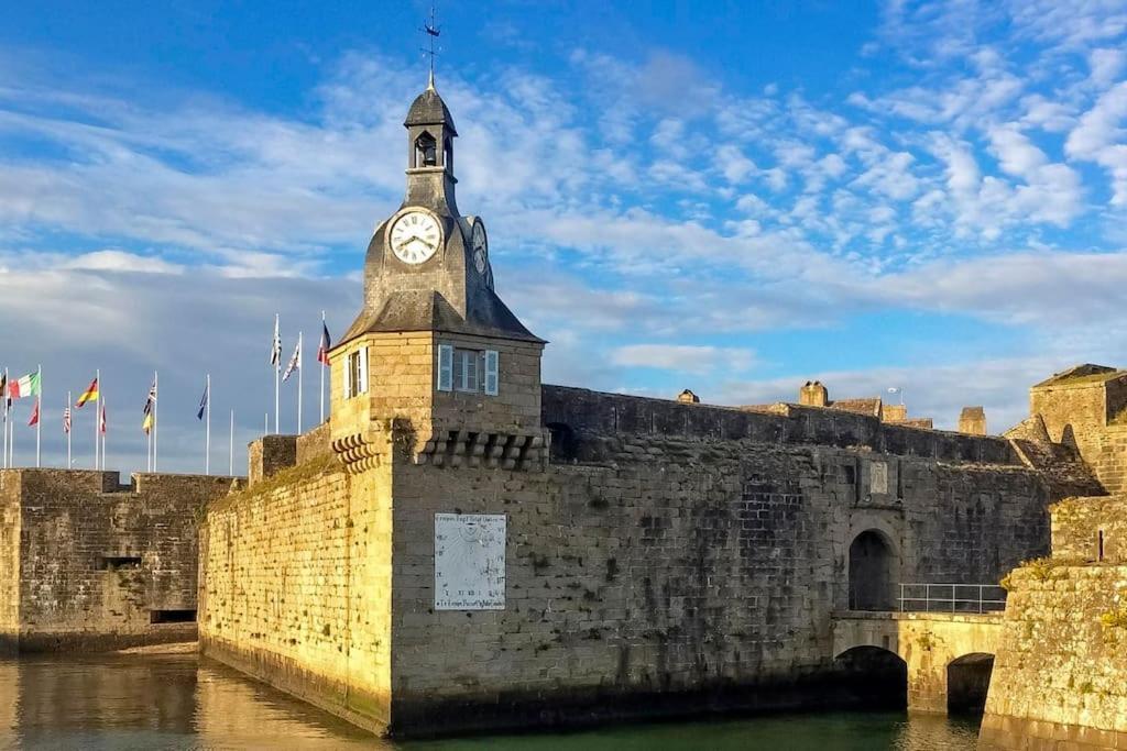 Le Bigorn'O : T2 Situe A 50 M De La Plage Concarneau Kültér fotó